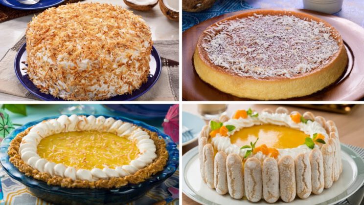 4 Postres con Coco Fáciles y Rápidos
