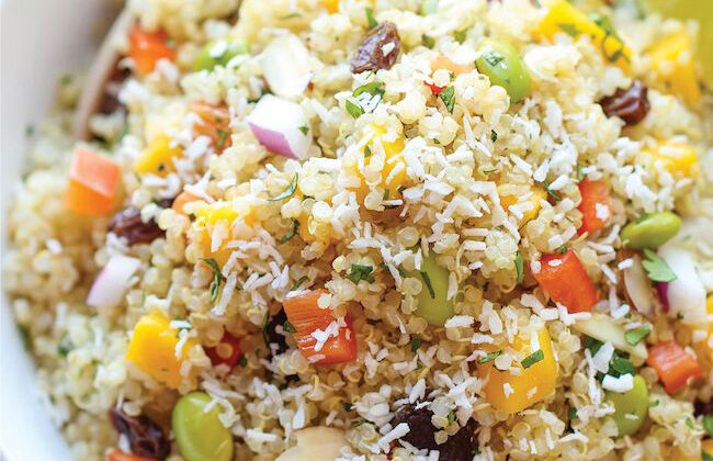 ENSALADA AGRIDULCE DE QUINOA